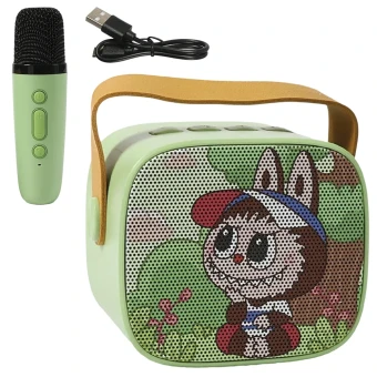 Детский караоке Speaker Kits K 8 L (Bluetooth, микрофон, колонка, изменение голоса, USB, аккумулятор)