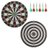 Дартс DartBoard ZZYW 17 H (40x40 см, 6 дротиків, двосторонній)