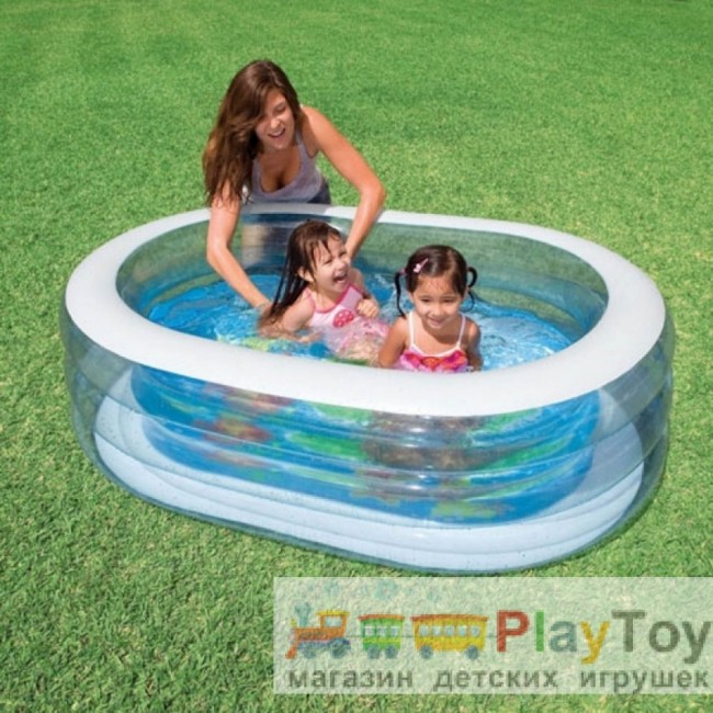 Детский надувной бассейн Intex 57482-3 Морские друзья 163 х 107 х 46 см с шариками 10 шт тентом подстилкой насосом Детский надувной бассейн Intex 57482-3 Морские друзья 163 х 107 х 46 см с шариками 10 шт тентом подстилкой насосом