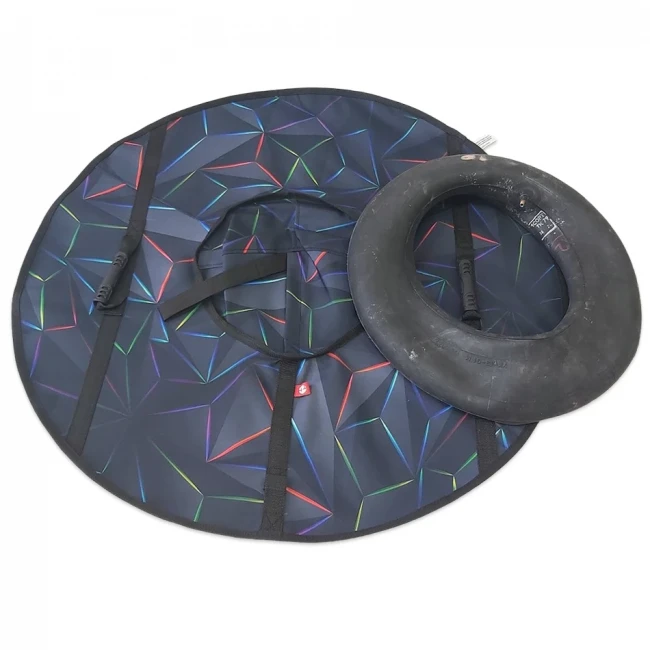 Тюбинг 100 см "Неограни", надувные санки-ватрушка для снега Тюбинг 100 см "Неограни", надувные санки-ватрушка для снега