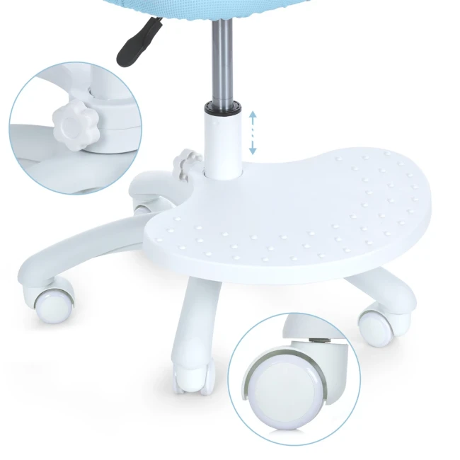 Детское кресло Bambi M 6056-4 с подлокотниками, сетка, подножка, блокировка колёс Детское кресло Bambi M 6056-4 с подлокотниками, сетка, подножка, блокировка колёс