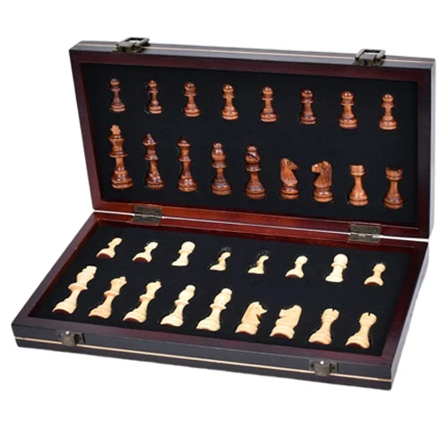 Шахматы TD202355, деревянная магнитная доска (30x31 см) и фигуры с дерева Шахматы TD202355, деревянная магнитная доска (30x31 см) и фигуры с дерева