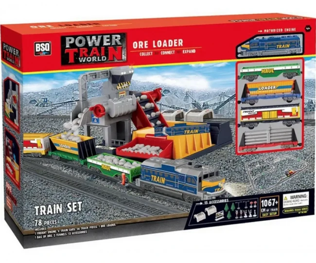 Залізниця BSQ 2085 (78 елементів, довжина колії 1067 см)