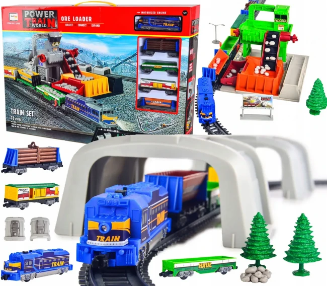 Залізниця BSQ 2085 (78 елементів, довжина колії 1067 см)