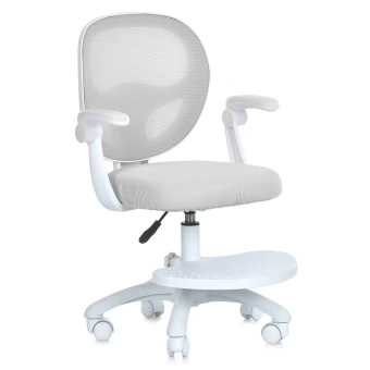 Детское кресло Bambi M 6056-11 с подлокотниками, сетка, подножка, блокировка колёс