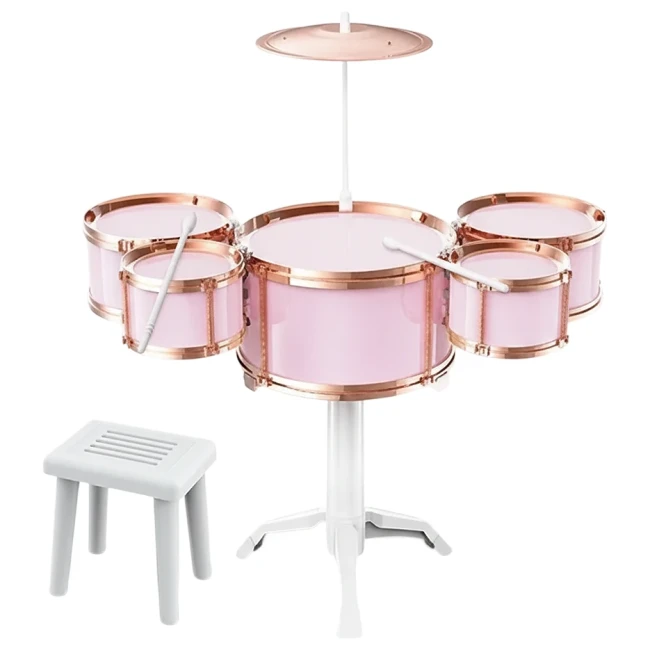 Детская барабанная установка Jazz Drum XBL 993-6 (993-5) со стулом