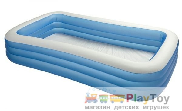 Детский надувной бассейн Intex (58484) прямоугольный 305 х 183 х 56