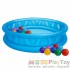 Дитячий надувний басейн Intex 58431-1 Тарілка, що літає 188 х 46 см з кульками 10шт