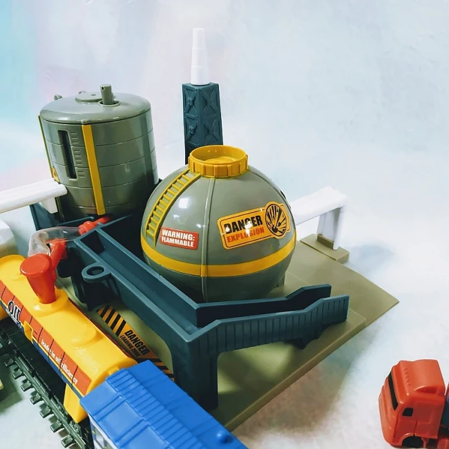 Железная дорога BSQ 2087 (63 элемента, длина пути 670 см)