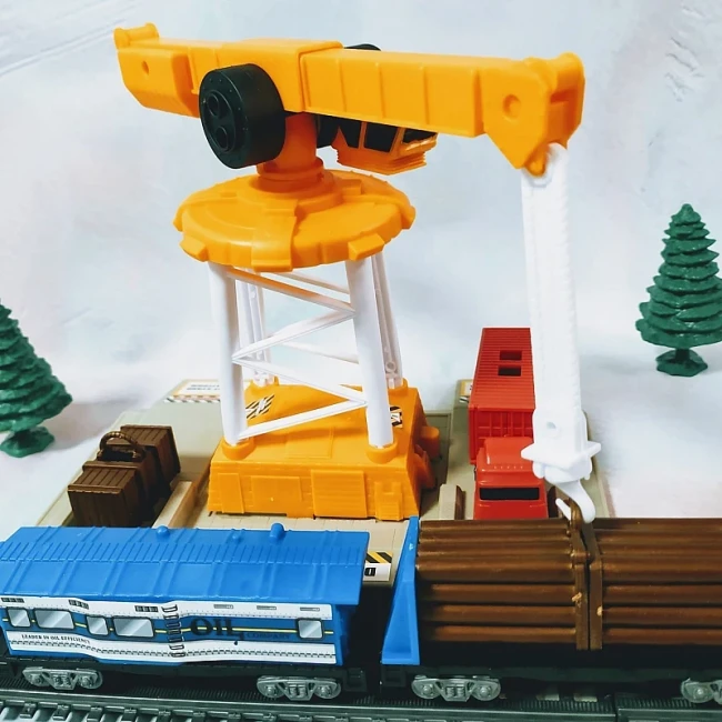 Железная дорога BSQ 2087 (63 элемента, длина пути 670 см)