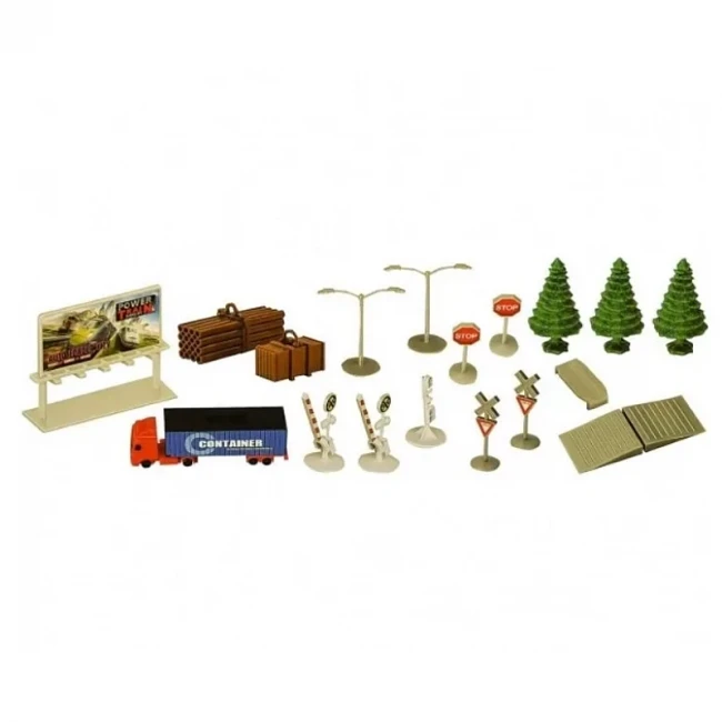 Железная дорога BSQ 2087 (63 элемента, длина пути 670 см)