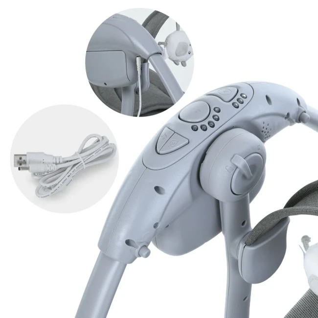 Заколисуючий шезлонг-гойдалка Mastela 6599