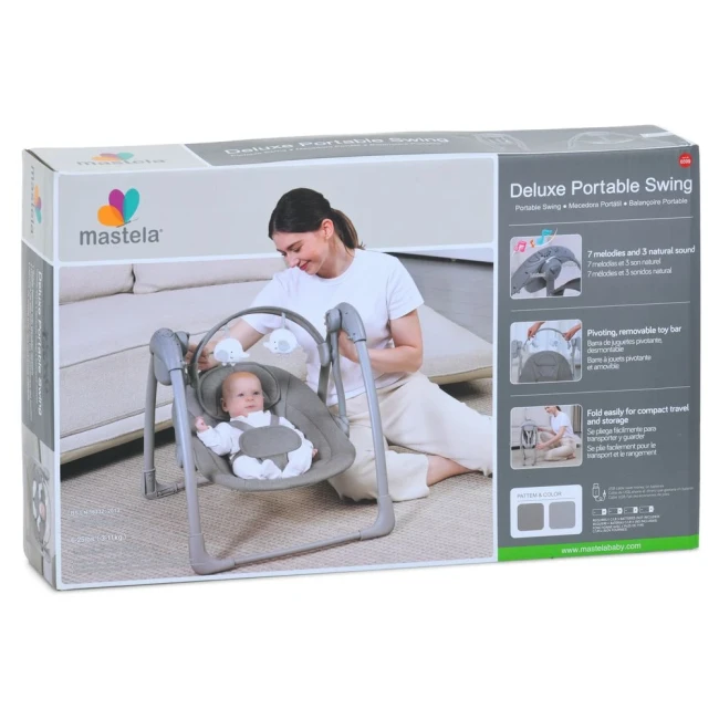 Заколисуючий шезлонг-гойдалка Mastela 6599