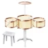 Детская барабанная установка Jazz Drum XBL 993-4 (993-3) со стулом