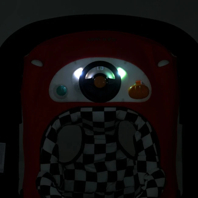 Ходунки для малыша El Camino ME 1216 CAR WAY Red-Black (игровая панель, музыка, свет, стопоры) Ходунки для малыша El Camino ME 1216 CAR WAY Red-Black (игровая панель, музыка, свет, стопоры)