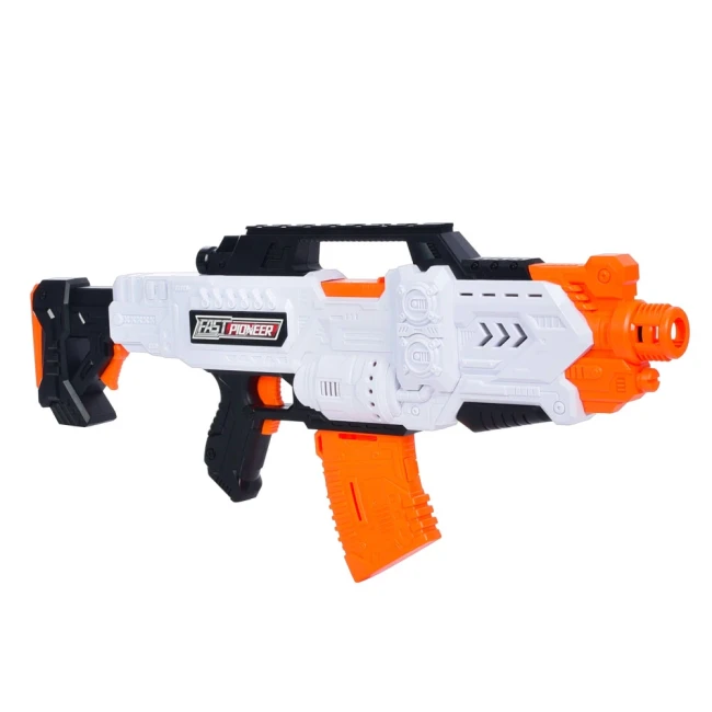 Игрушечный автомат Fast Pioneer BIG510 (36 мягких пуль, на батарейках) Игрушечный автомат Fast Pioneer BIG510 (36 мягких пуль, на батарейках)