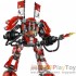 Конструктор  "Ninjago" (10720) Вогняний Робот Кая, 980 деталей - Аналог 70615