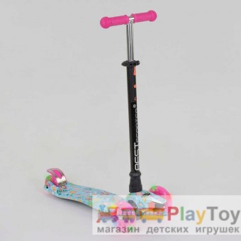 Детский трехколесный самокат Best Scooter MAXI 779-1331 (А 25533) абстракция, с подсветкой колес Детский трехколесный самокат Best Scooter MAXI 779-1331 (А 25533) абстракция, с подсветкой колес