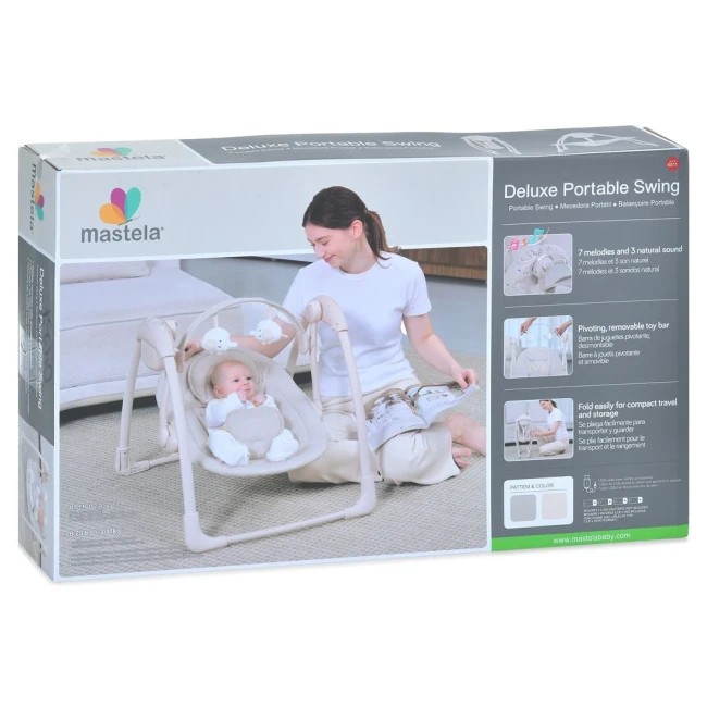 Заколисуючий шезлонг-гойдалка Mastela 6511