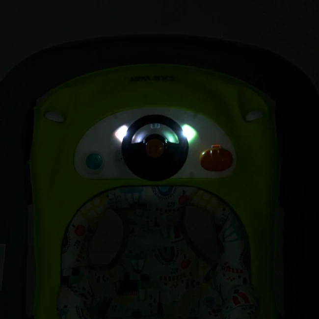 Ходунки для малыша El Camino ME 1216 CAR WAY Green-Gray (игровая панель, музыка, свет, стопоры) Ходунки для малыша El Camino ME 1216 CAR WAY Green-Gray (игровая панель, музыка, свет, стопоры)