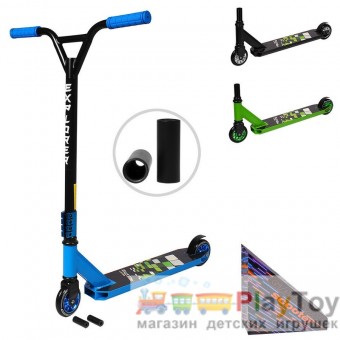 Самокат детский двухколесный Explore (GS 0055), трюковый, диски алюминиевые Самокат детский двухколесный Explore (GS 0055), трюковый, диски алюминиевые