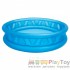 Детский надувной бассейн Intex 58431-3 Летающая тарелка 188 х 46 см с шариками 10 шт тентом подстилкой и насосом