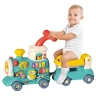 Ходунки дитячі Baby Walker 6064 Потяг 5в1 (ігрова панель, музика, світло, парогенератор, годинник)