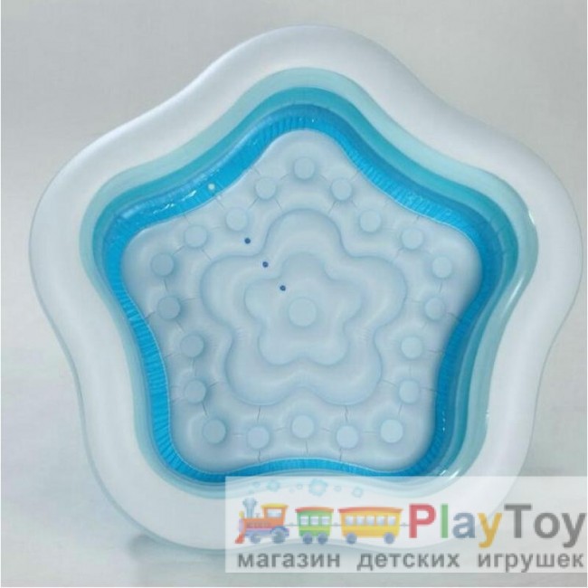 Детский надувной бассейн Intex (56495) морская звезда 185 х 180 х 53