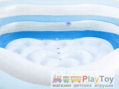 Детский надувной бассейн Intex (56495) морская звезда 185 х 180 х 53