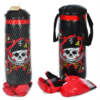 Боксерский набор MR 0840 в сетке (груша 52 см, перчатки)