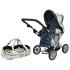Коляска для кукол Melogo 9346/016/81100 2в1 (трансформер, люлька-переноска, матрас, подушка, корзинка) Коляска для кукол Melogo 9346/016/81100 2в1 (трансформер, люлька-переноска, матрас, подушка, корзинка)