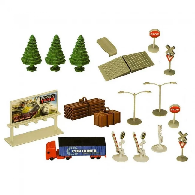 Железная дорога BSQ 2082 Power Train (59 элементов, длина пути 670 см)