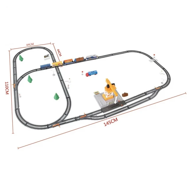 Железная дорога BSQ 2082 Power Train (59 элементов, длина пути 670 см)