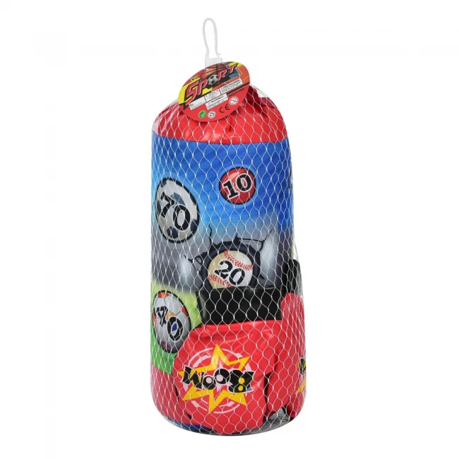 Боксерський набір MR 0877 у сітці (груша 40 см, рукавички)