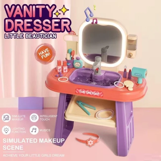 Детское трюмо Play House 008-959 (подсветка, кран с водой, сенсорное управление, мелодии) Детское трюмо Play House 008-959 (подсветка, кран с водой, сенсорное управление, мелодии)