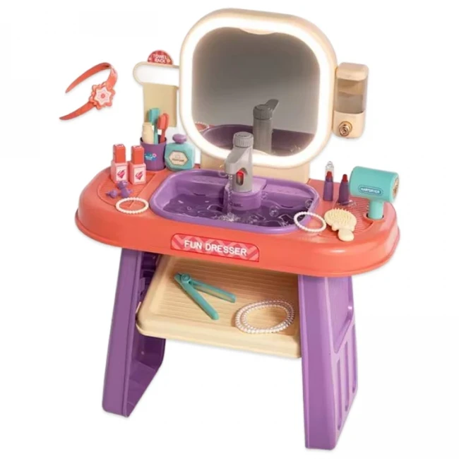 Детское трюмо Play House 008-959 (подсветка, кран с водой, сенсорное управление, мелодии) Детское трюмо Play House 008-959 (подсветка, кран с водой, сенсорное управление, мелодии)