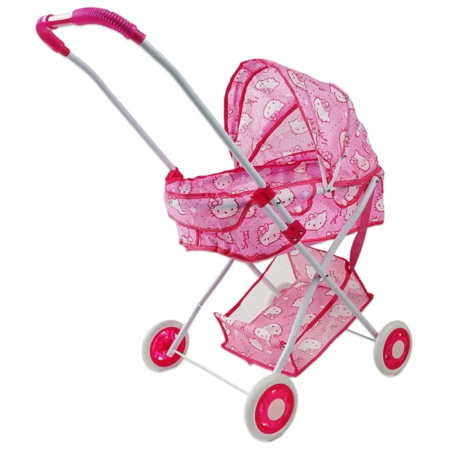 Коляска для ляльок TK Group ТК 19-705 (класична, кошик, сумочка)