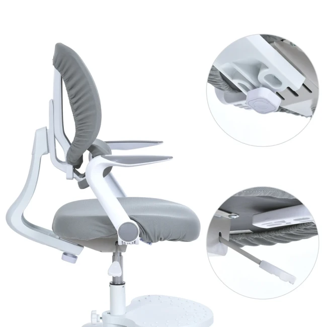 Детское кресло Bambi M 6057-11 с подлокотниками, регулировка спинки, сетка, подножка, блокировка колёс Детское кресло Bambi M 6057-11 с подлокотниками, регулировка спинки, сетка, подножка, блокировка колёс