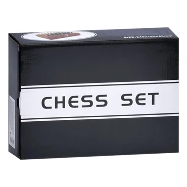 Настольная игра 2в1 шахматы + лото TD202308, деревянный