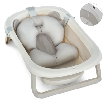 Ванночка детская El Camino ME 1151 Plus Cool Gray (складная, с термометром)