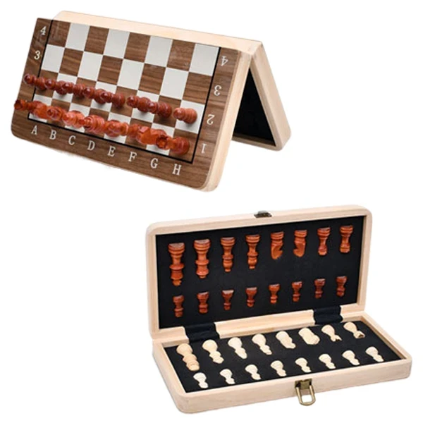 Шахматы TD202306, деревянная магнитная доска (30x32 см)