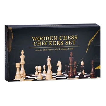 Шахматы TD202306, деревянная магнитная доска (30x32 см)