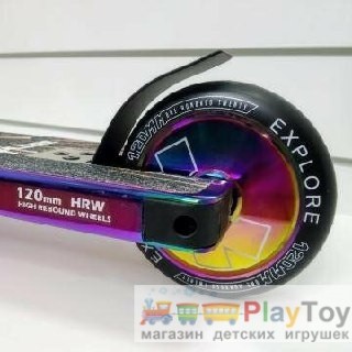 ​Трюковой самокат Explore Flamina Lite, IHC, колеса 120 мм