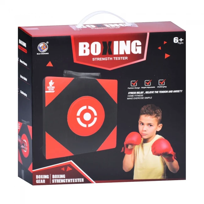 Боксёрская настенная подушка MR 1249-2 (40x40x9 см, крепления-липучки) Боксёрская настенная подушка MR 1249-2 (40x40x9 см, крепления-липучки)