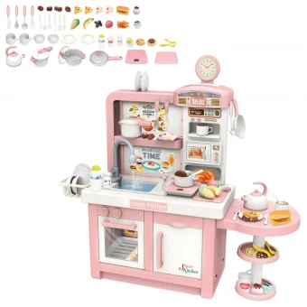 Детская большая кухня 100 T-4 (высота 98 см, свет, звук, вода, парогенератор)