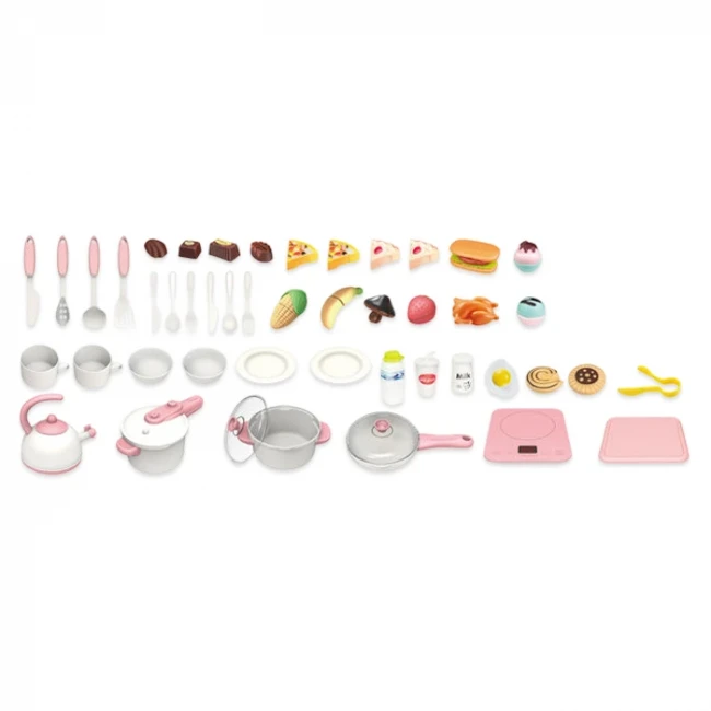 Дитяча велика кухня 100 T-4 (висота 98 см, світло, звук, вода, парогенератор)