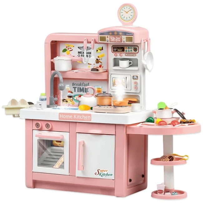 Дитяча велика кухня 100 T-4 (висота 98 см, світло, звук, вода, парогенератор)