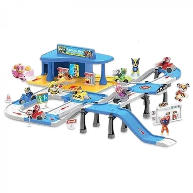 Игровой набор Щенячий патруль 553-389C "База спасателей" (Заправочная станция, 2 этажа, 2 героя, 2 машинки) Игровой набор Щенячий патруль 553-389C "База спасателей" (Заправочная станция, 2 этажа, 2 героя, 2 машинки)