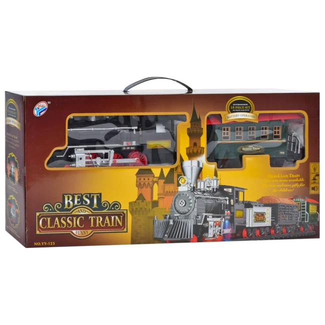 Залізниця YY-125EN Classical Train (дим, довжина колії 420 см)