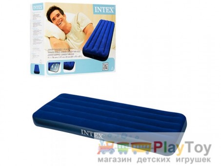 Велюровый матрас Intex (68950) 76x193x22